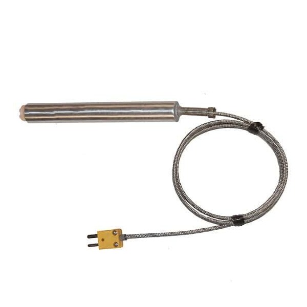 Type-K Compact Surface Probe 4.5" L, 5ft